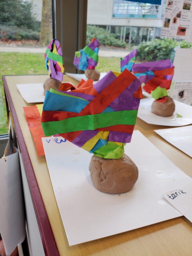 hart van papier maché